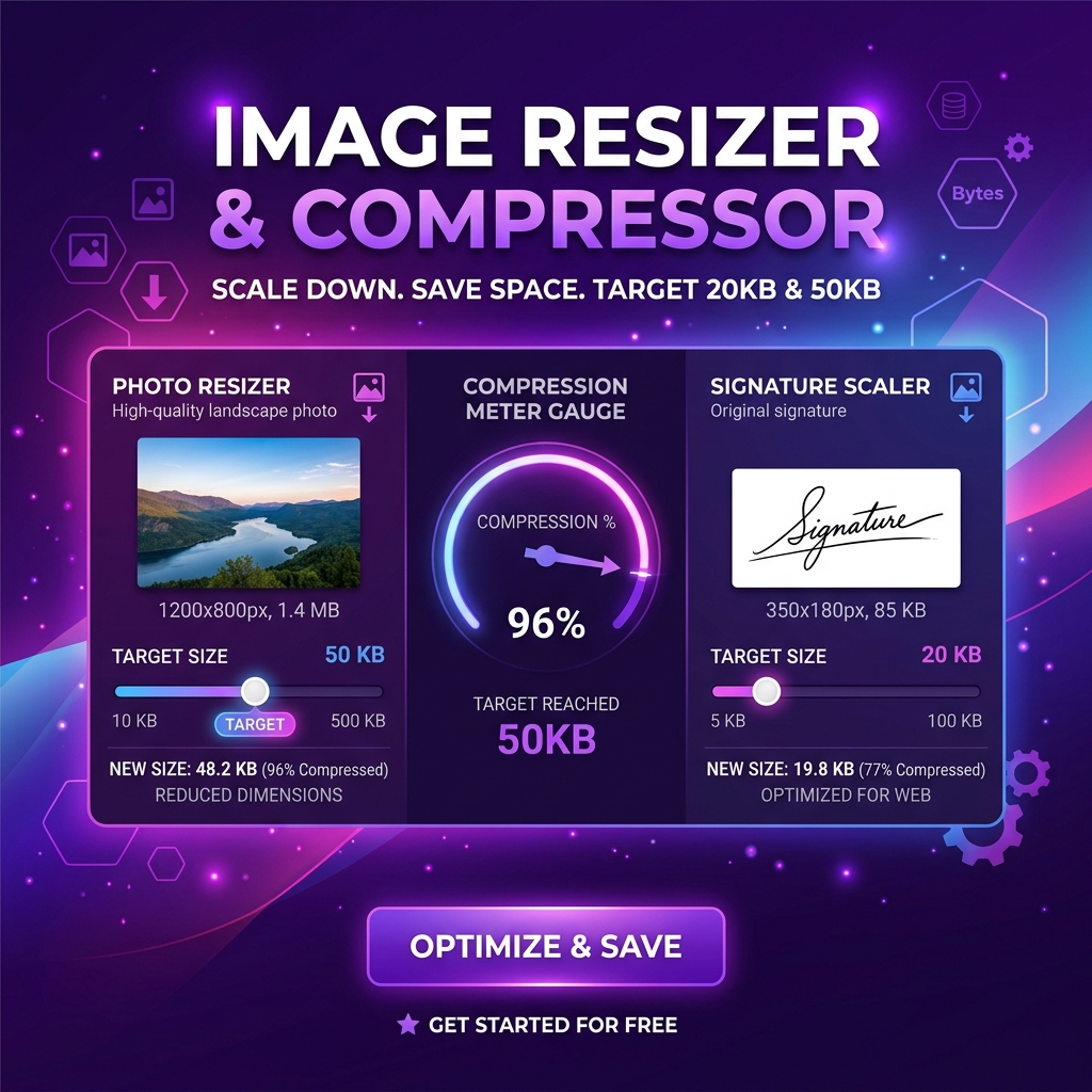 Image Resizer & Compressor